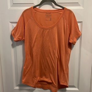 Orange Patagonia Capilene Cool Trail Performance Shirt